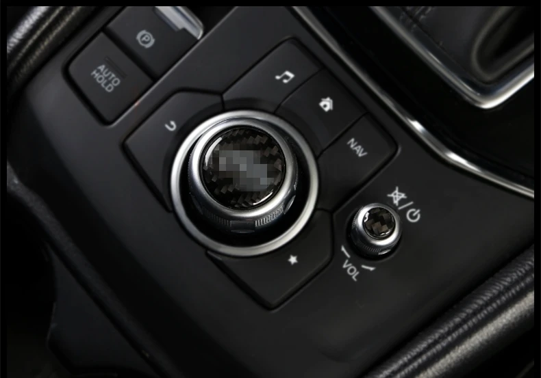Для MAZDA 6 ATENZA M6 2014 2019 высококачественные аксессуары из углеродного волокна для