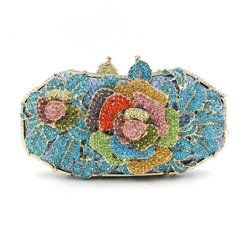 Модные вечерние сумки Стразы клатч Сумки Кристалл Свадебная вечеринка сумка