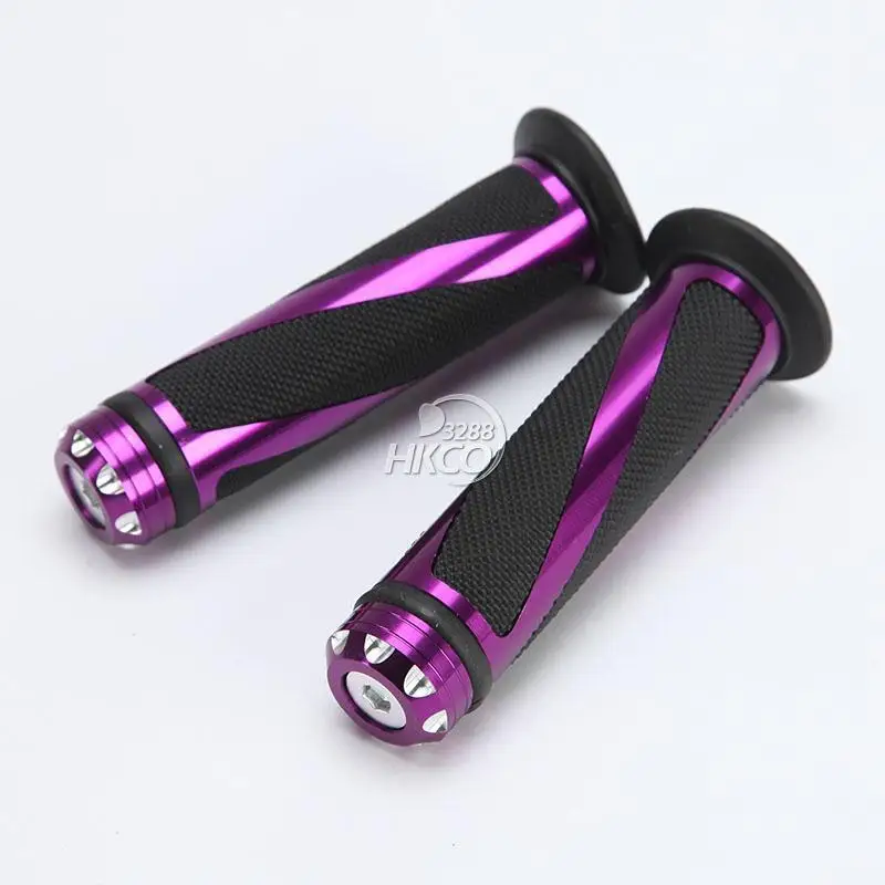 Рукоятка для Руля Мотоцикла фиолетовая полоса 7/8&quot | Автомобили и мотоциклы