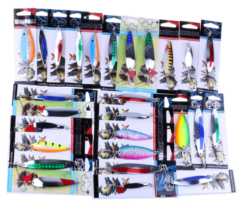 Дополнительные сведения о рыболовных приманах металлические Спиннеры кренкбейт