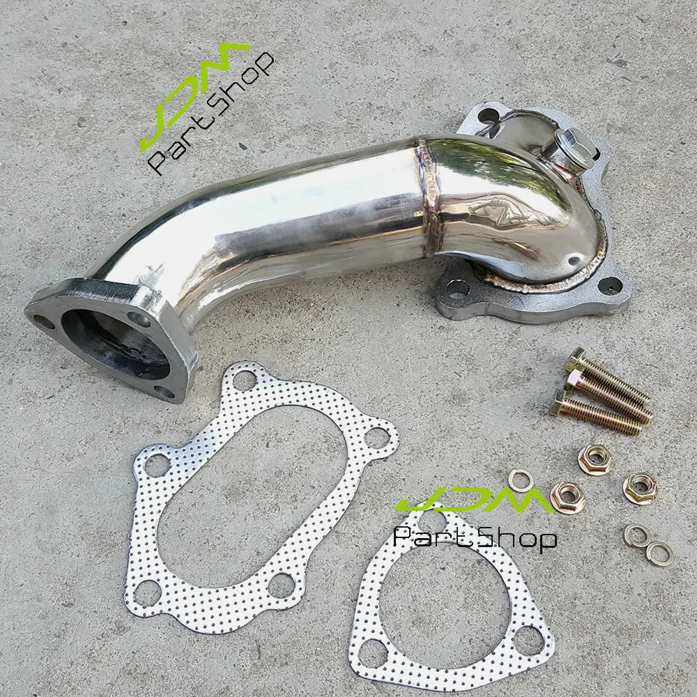Для Toyota Glanza Звездочка 4efte EP82 EP91 TD04L TD05 нержавеющая сталь SS304 Турбокомпрессор Выпускной сливная труба разделителя