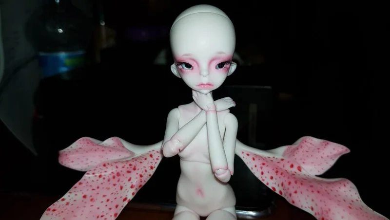 1/8 BJD кукла DZ специальное тело ирис с глазами для детей подарок на день рождения(включая крылья