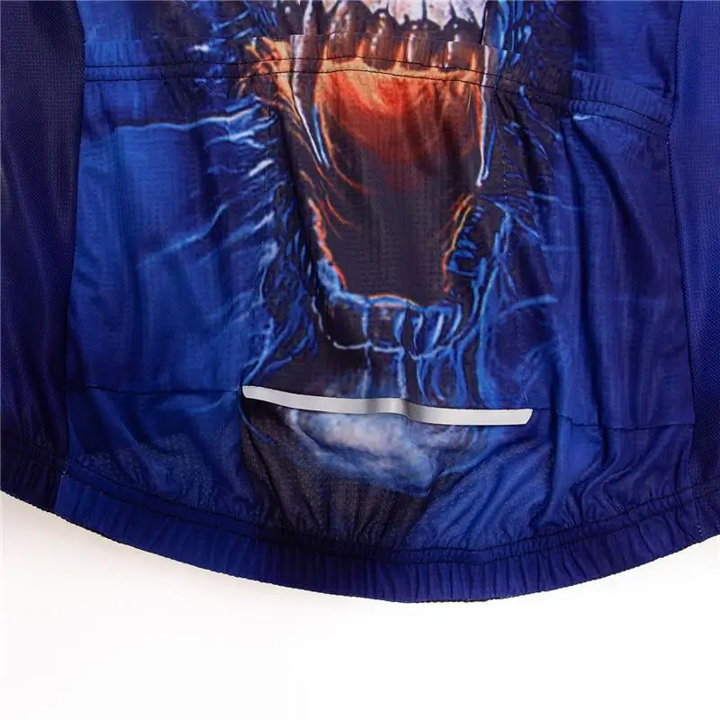 Футболка Weimostar с принтом черепа для велоспорта летняя футболка дорожного