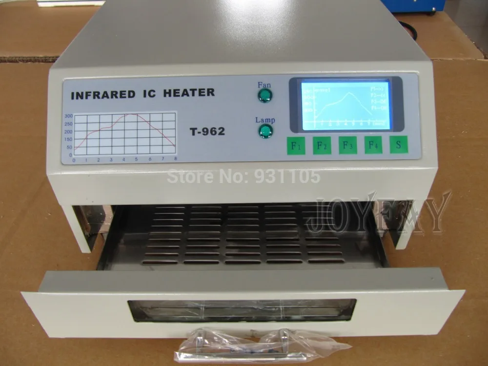 Паяльная машина 800 Вт 180x235 мм T962 BGA SMD SMT T-962 | Инструменты