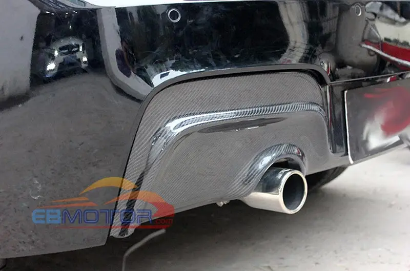 Настоящее углеродное волокно 3D стиль задний диффузор для BMW F20 1 SERIES M TECH