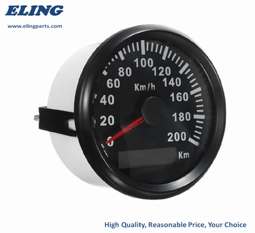 Универсальный 85 мм Спидометр Одометр 200 км/ч для автомобиля грузовика двигатель