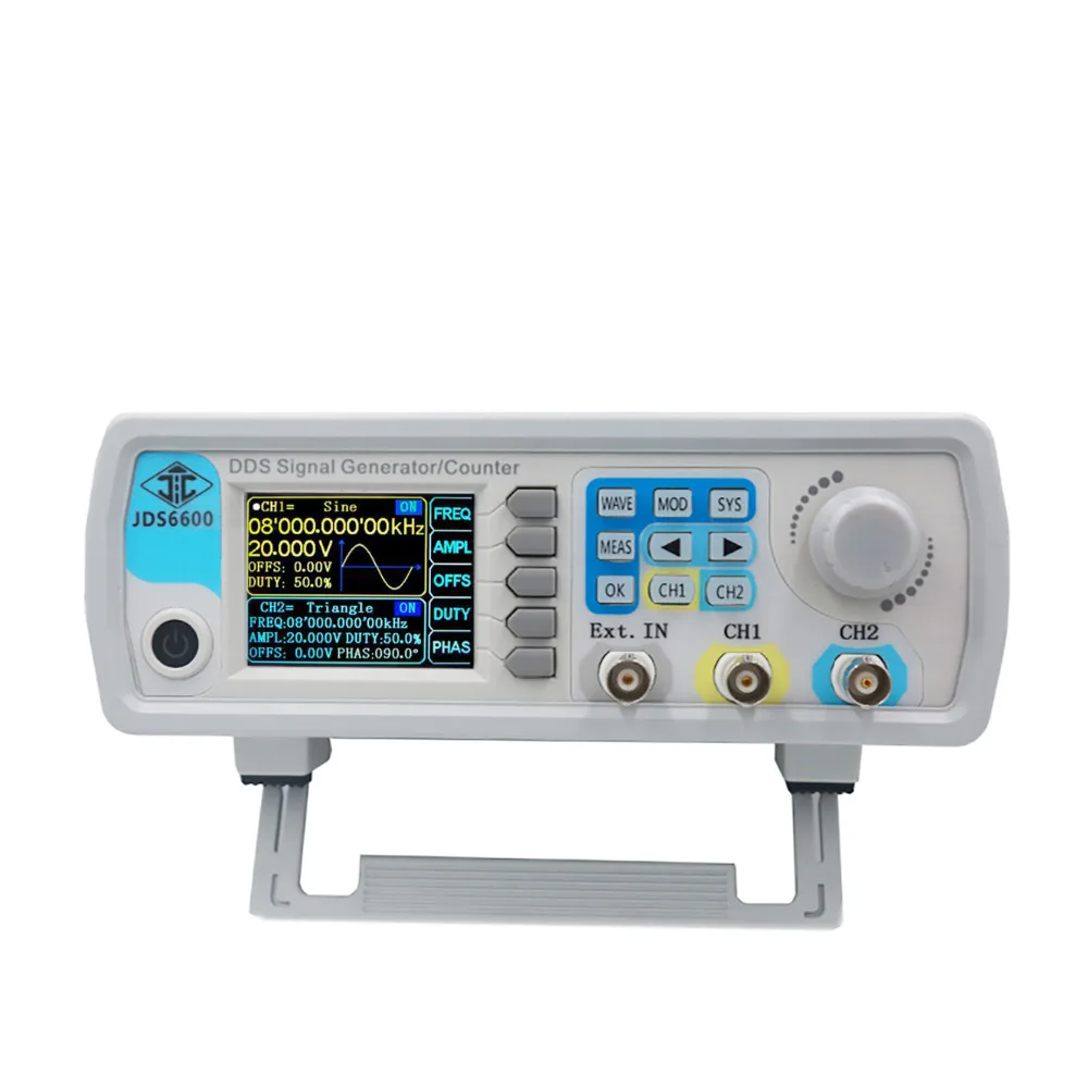JDS6600 30 МГц цифровой LCD генератор сигналов произвольной волны DDS импульсный