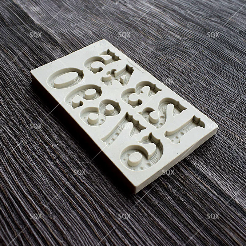 Специальные декоративные шрифт силиконовая форма с изображением героев