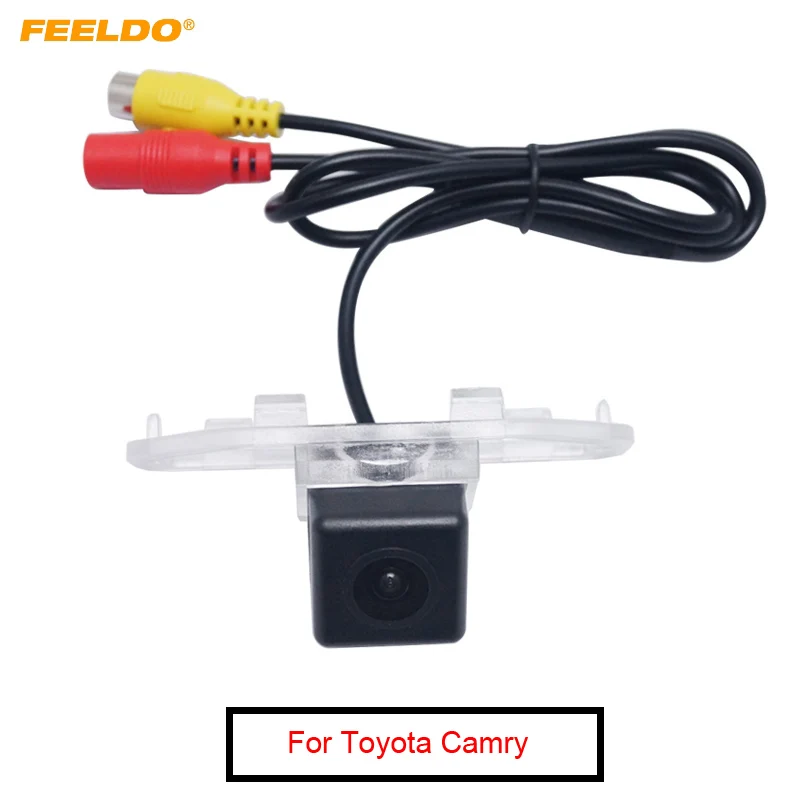 

FEELDO 1Set Waterproof Backup Rear View Car Camera For Toyota Camry 2012~Present Reverse Parking Camera #MX4782