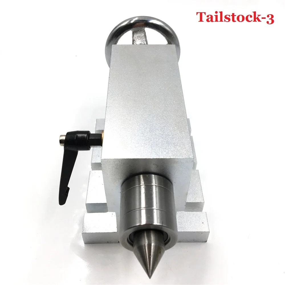 Tailstock 4th A axis MT2 Morse taper NO.2 of five optional models for CNC Rotary Axis New 1 Year Warranty