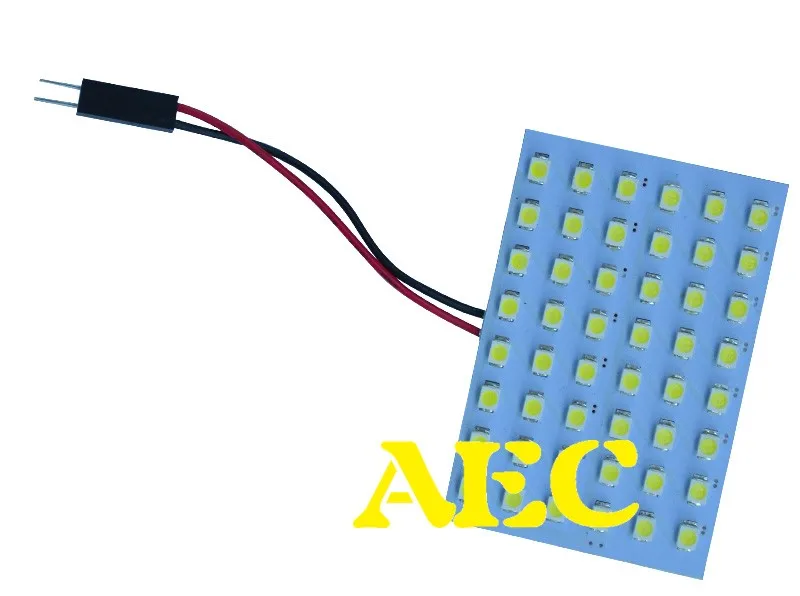 10 компл./лот купольная панель лампа 48 SMD 3528 1210 LED интерьер комнаты купол двери