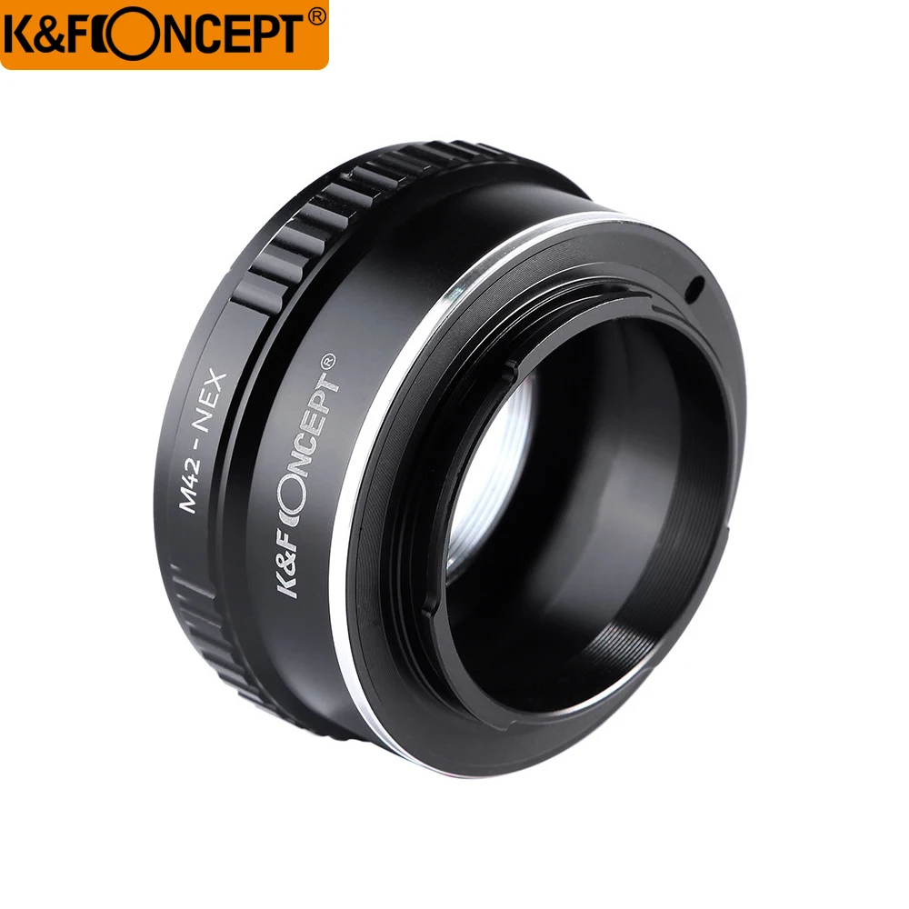 K& F M42-NEX кольцо-адаптер для объектива камеры M42 с винтовым креплением для sony NEX E Mount camera NEX3 NEX5 NEX5N NEX7 NEX-5R