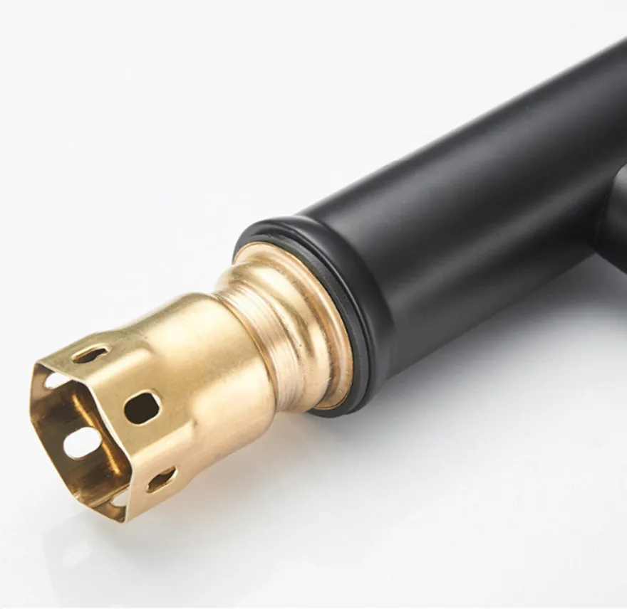 Черный Ванная комната смеситель из нержавеющей стали для раковины торнейра Para