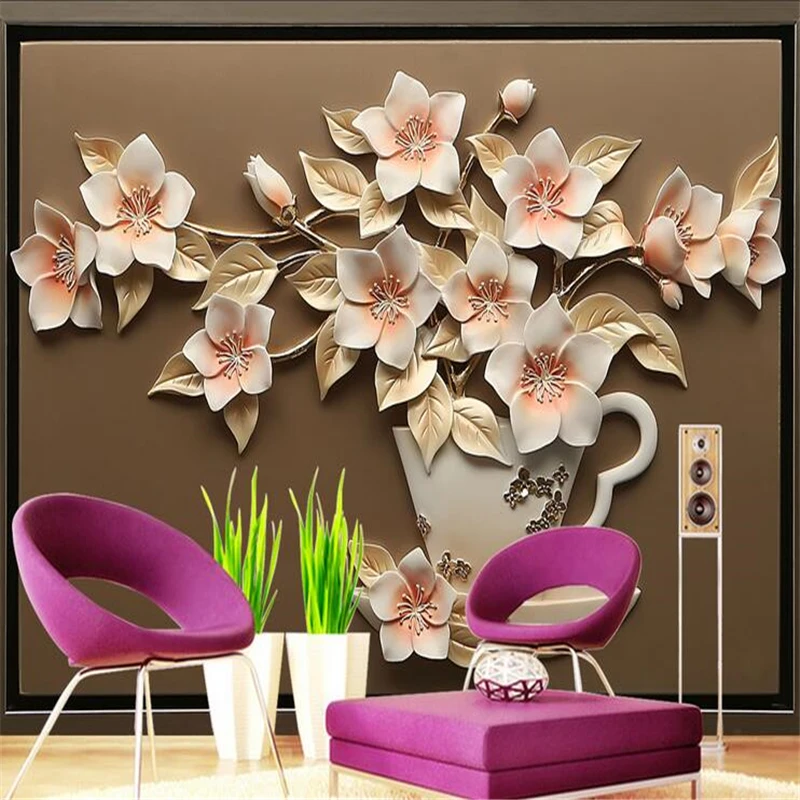 Обои beibehang на заказ настенные наклейки объемные фрески трехмерные рельефные