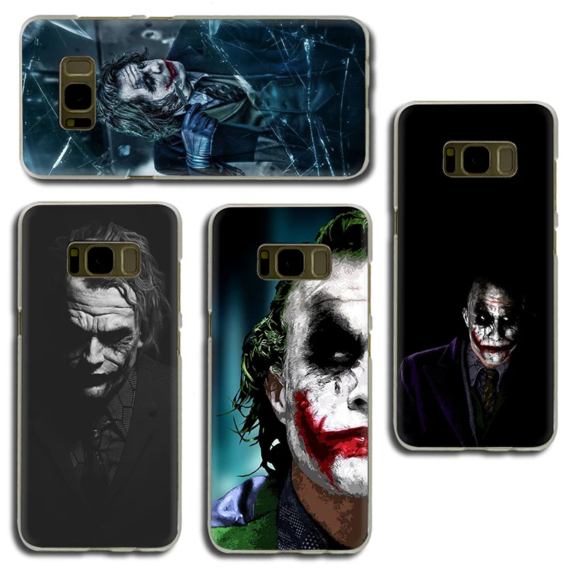 Хит Леджер, Джокер жесткий чехол для телефона для samsung S6 S7 край S8 S9 S10 плюс S10e Note 8, 9, 10, M10 M20 M30 M40