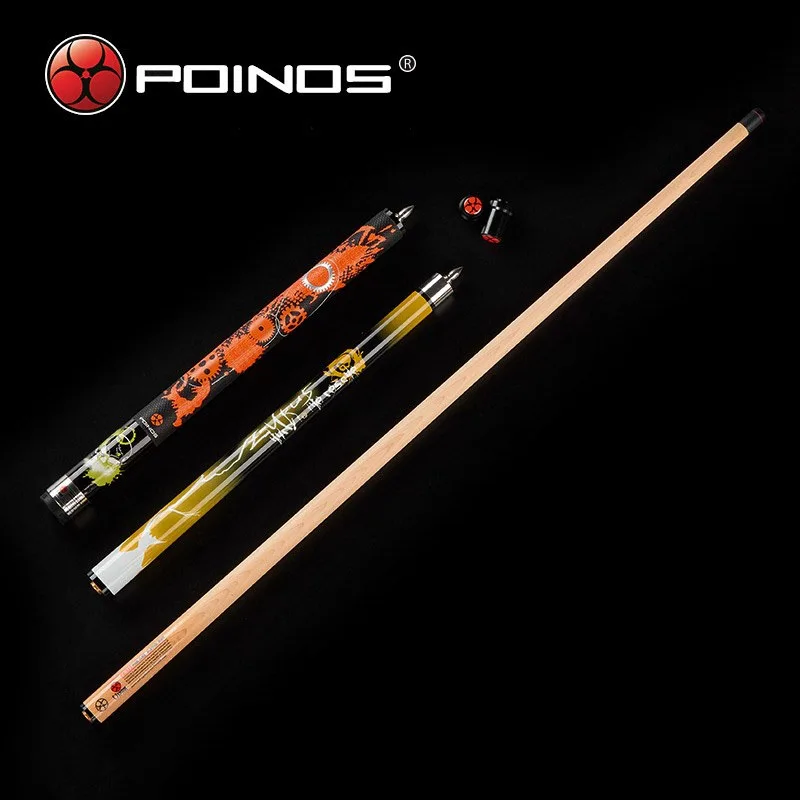 POINOS ZU Break Cue Punch Jump Cues с пулом Case Set желтый красный синий цвета Китай 2018|Кии для