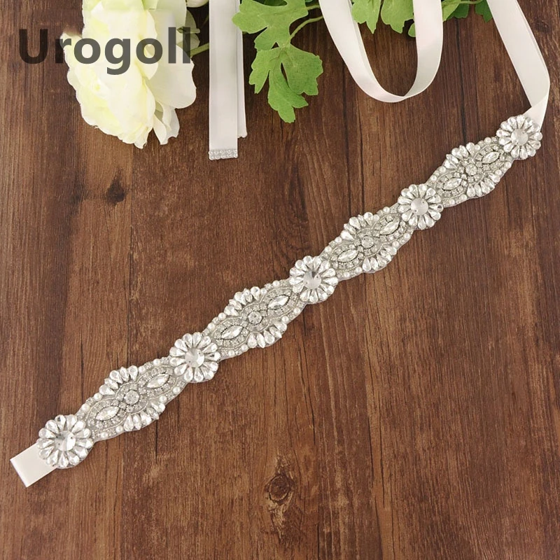 Благородные хрустальные стразы вечерние платья аксессуары свадебные пояса пояс