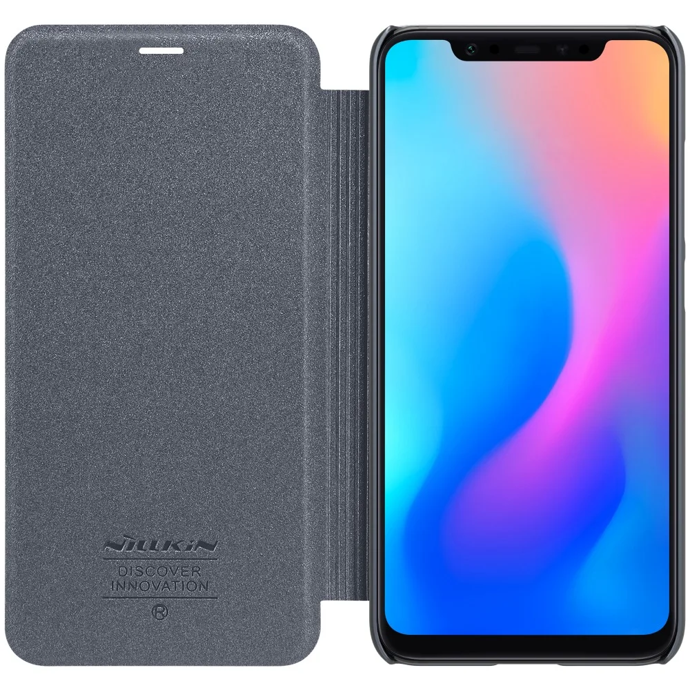 Кожаный чехол Nillkin для телефона Xiaomi Mi 8 SE чехлы с полным покрытием деловой