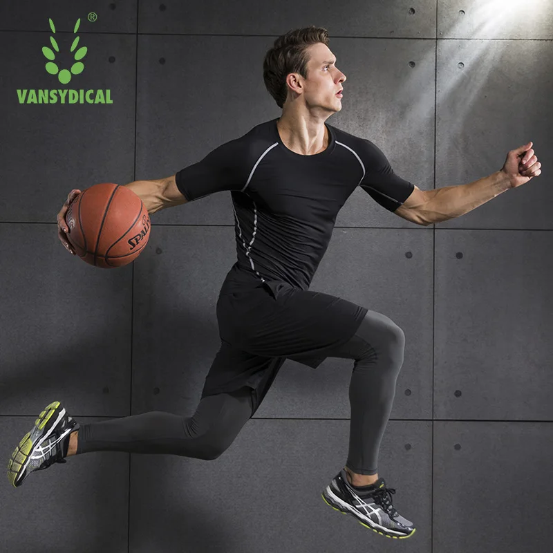 Мужские штаны для бега компрессионные колготки тренировочные леггинсы