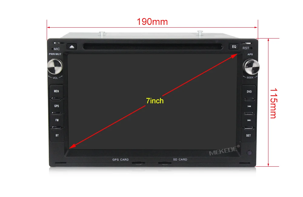 Android 9 сенсорный экран 2din 7 дюймов стерео dvd gps Navi авторадио для Volkswagen VW Passat/JETTA/Bora/Polo/GOLF CHICO/SHARAN