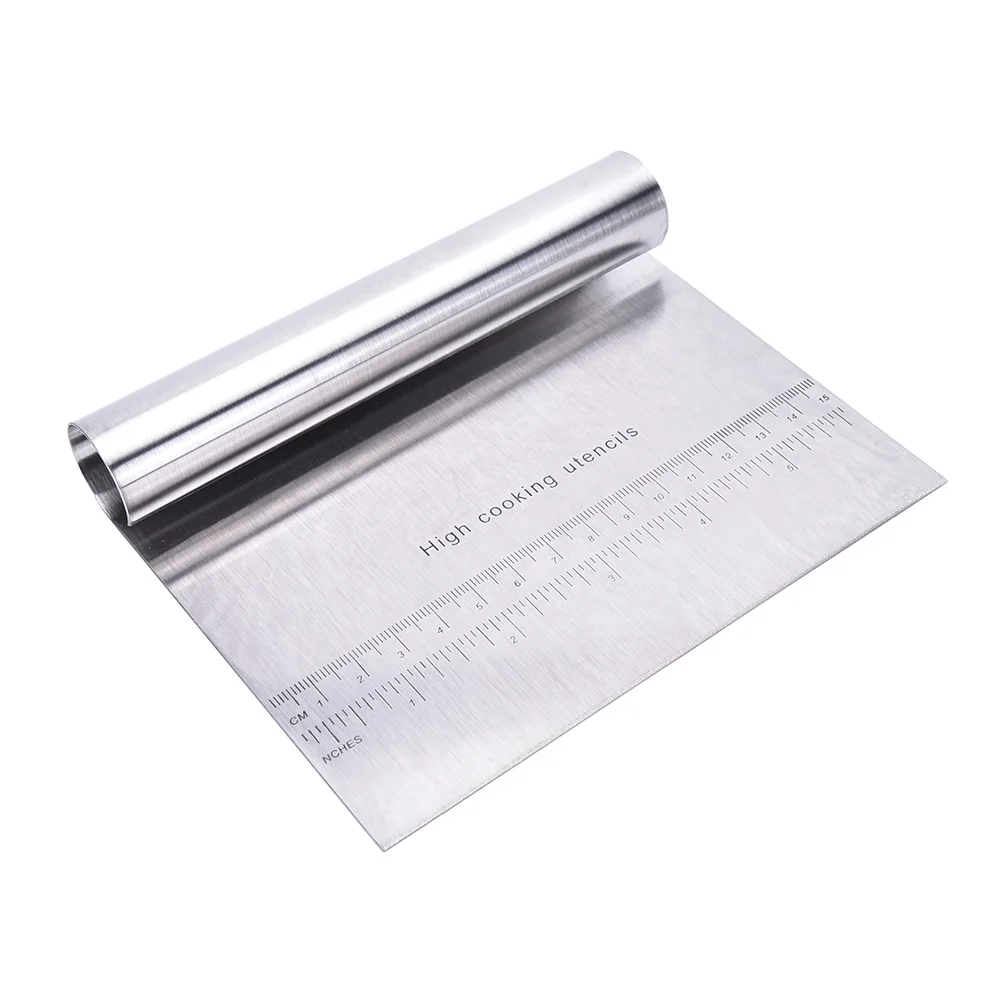 Новый скребок для теста пиццы из нержавеющей стали кухонный инструмент