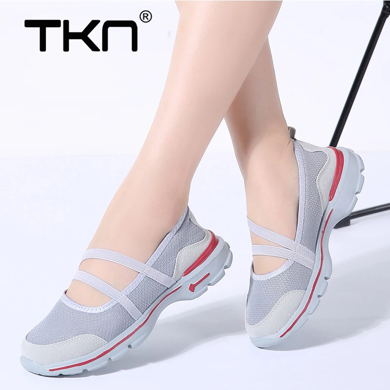 Женские кроссовки на плоской подошве женская обувь сезон осень дышащие сетчатые