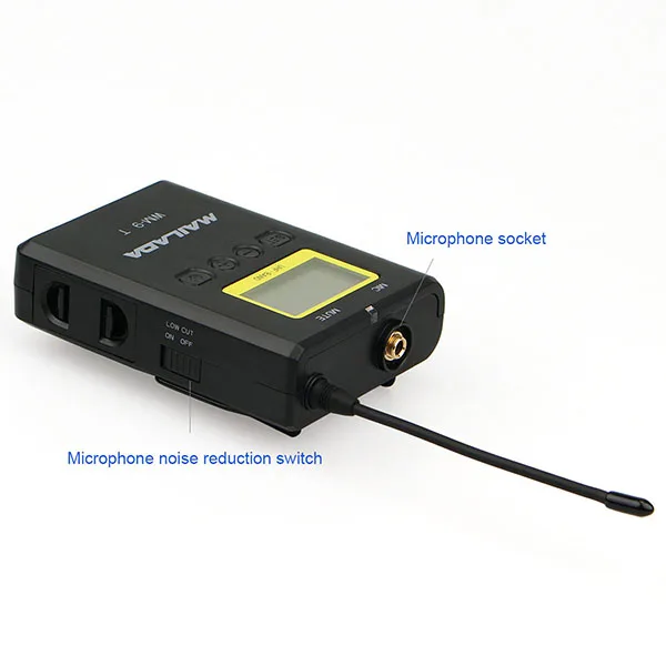 WM10 WM-9 WM8 UHF беспроводной микрофон системы канала петличный нагрудный микрофонный приемник передатчик для DSLR Canon sony рекордер