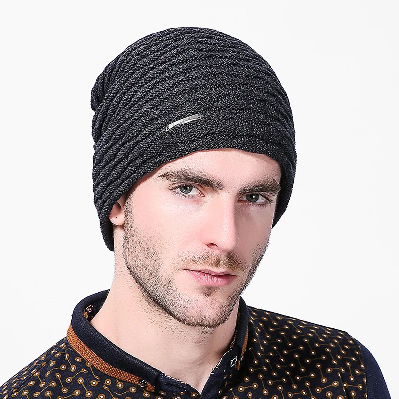2016 Марка Вязать Шапочки Зимние Шапки Для Мужчин Женщины Шапочка мужская зимняя
