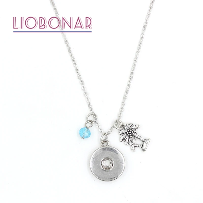 1 шт. ожерелье с подвеской в виде пальмы 12 камней по месяцу рождения