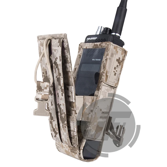 Emerson Tactical MOLLE Универсальный MBITR PRC 148 PRC 152 чехол для радио EmersonGear Walkie Talkie Карманный с быстроразъемной пряжкой - Цвет: AOR1