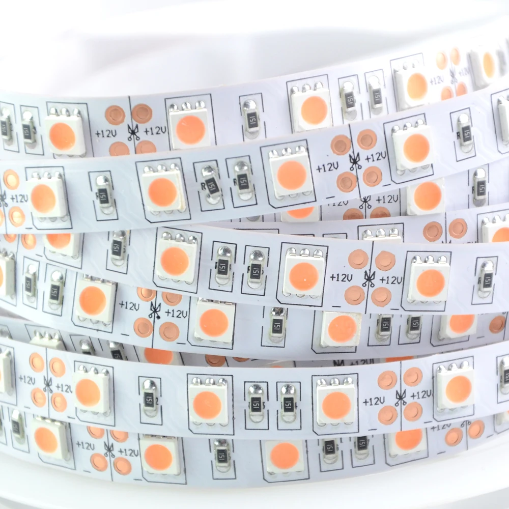 Светодиодная ленсветильник 5 м 300 светодиодов 12 В постоянного тока гибкая