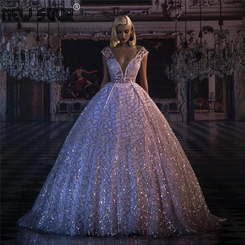 Вечернее платье с блестками в Дубае длинное платье-Кафтан для выпускного вечера