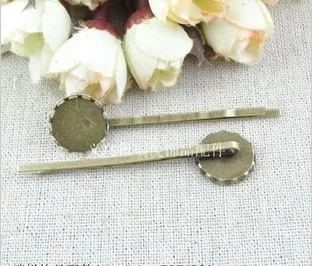 

Free Shipping(A1724) 12mm DIY bronze Cameo Settings Alloy Cork Base Making Charm Pendant Jewelry Accessories