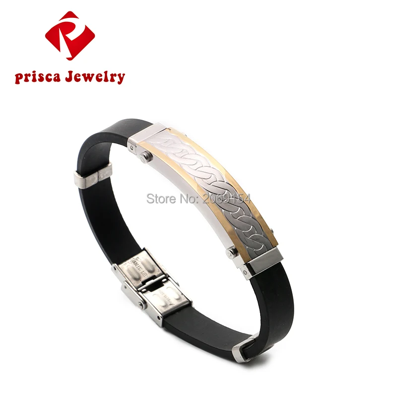 Мужской браслет и очаровательные ювелирные изделия золотой магнитный