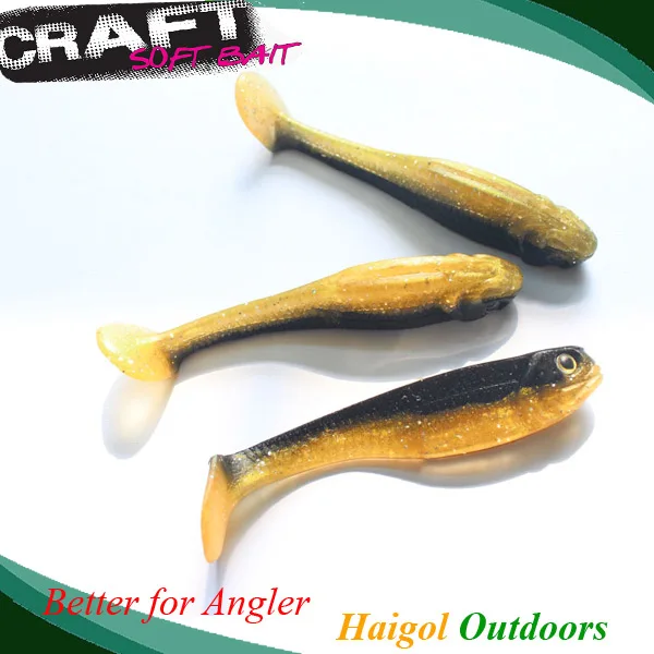 W &amp K Марка Лодка Рыбалка 10 см 12 г/шт. Джеркбейт мягкие приманки подачи Судак бас