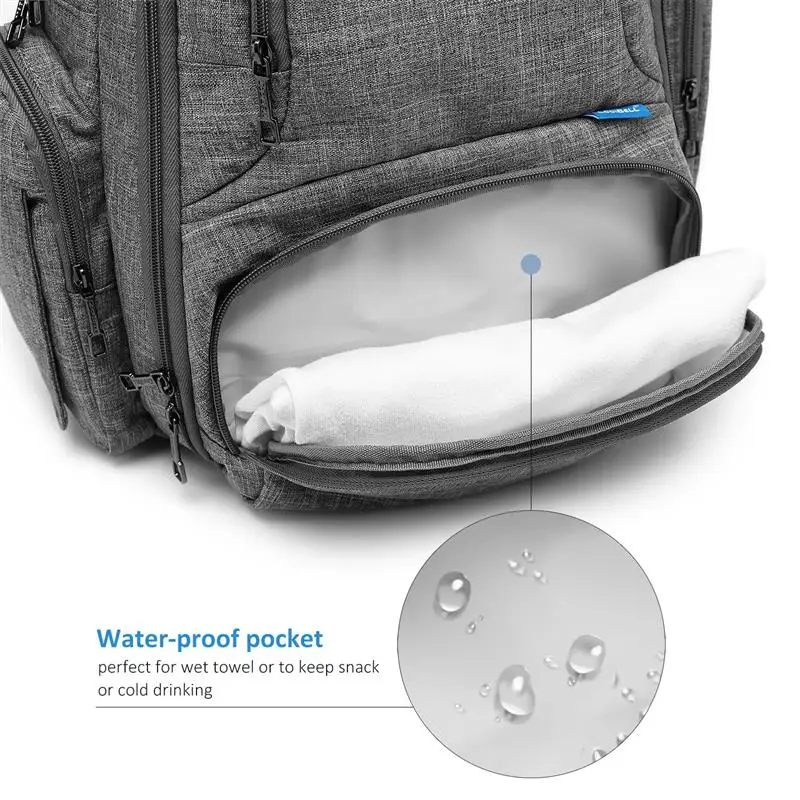 CoolBELL Детский рюкзак для пеленок водонепроницаемый подгузник беременных сумка с