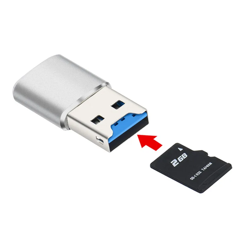 Overfly 5 Гбит/с мини USB 3 0 MicroSD TF OTG Micro Card Reader для карты SD/SDXC высокоскоростной