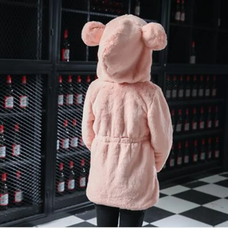 Дропшиппинг новинка 2019 года осенне-зимнее пальто с искусственным мехом для