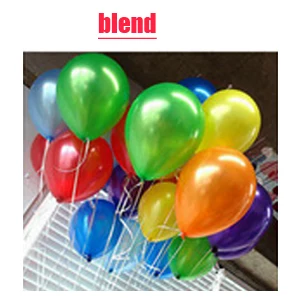Mixed color 100 шт./лот воздушные шары ко дню рождения аксессуары 10 дюймов латексный воздушный шар детские большие красные синие шарики для свадьбы надувные вечерние шары - Цвет: Mixed color