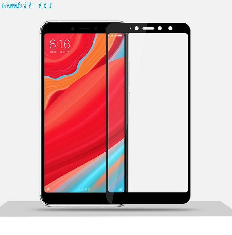 

2PCS Full Cover Tempered Glass For Xiaomi Redmi S2 5.99" 9H Anti Scratch Safety Screen Protector Glass