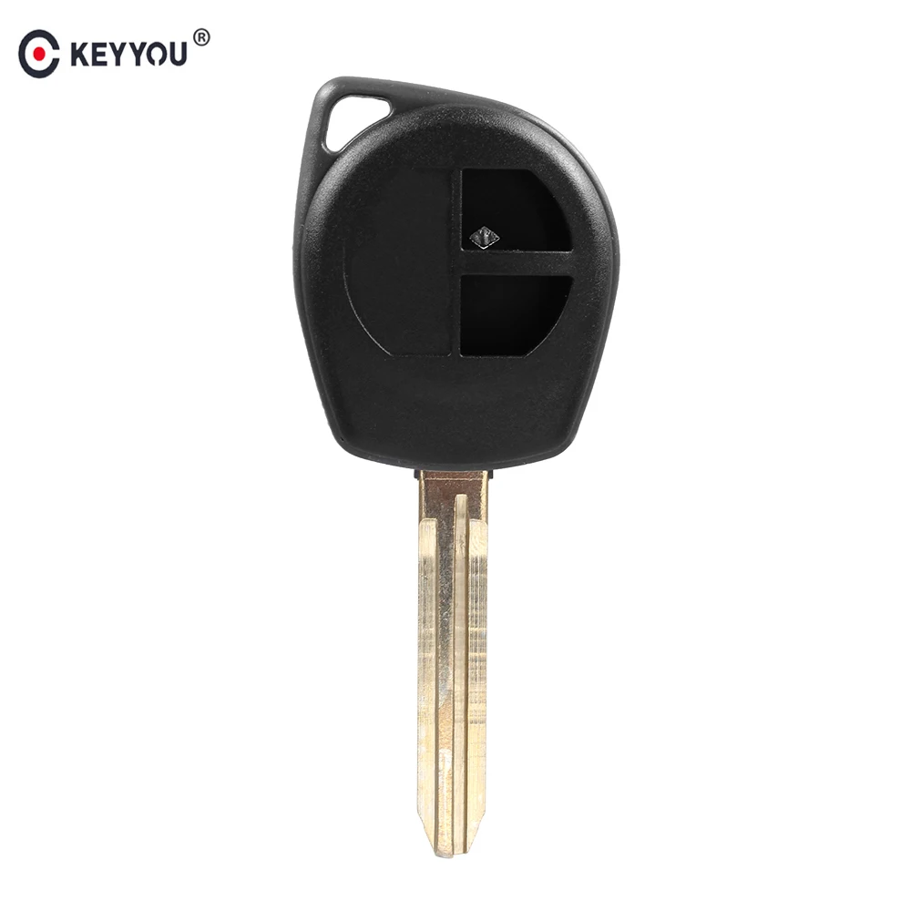 Замена KEYYOU 2 кнопки чехол для дистанционного ключа от машины крышка брелок оболочки для Suzuki Swift Grand SX4 Grand Vitara Swift Liana ключ