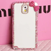 luxury cute diamond case for iphone7 iphone 7 plus 6 6s 5 5s galaxy s5 s6 s7 edge cases phone back bow deluxe women cover fundas