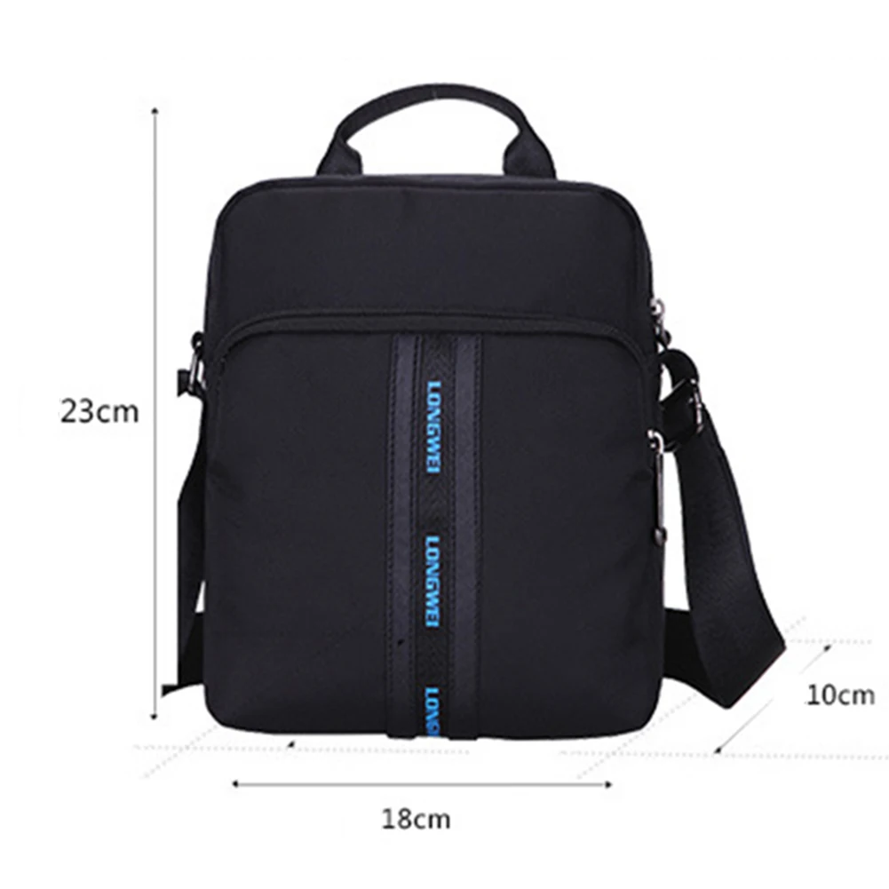 Простые деловые мужские сумки через плечо мессаген для повседневной мужской