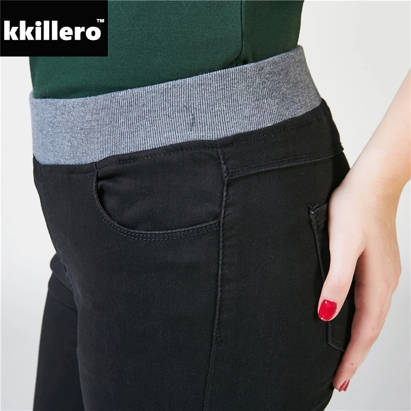 Shaping Skinny Jeggings Эластичный пояс ботильоны Джинсы для женщин Для 2018 тонкий superstrech
