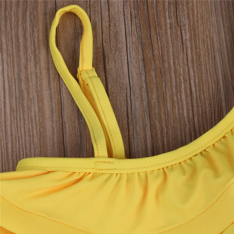 Цельный купальник для новорожденных девочек детский комбинезон джемпер костюм