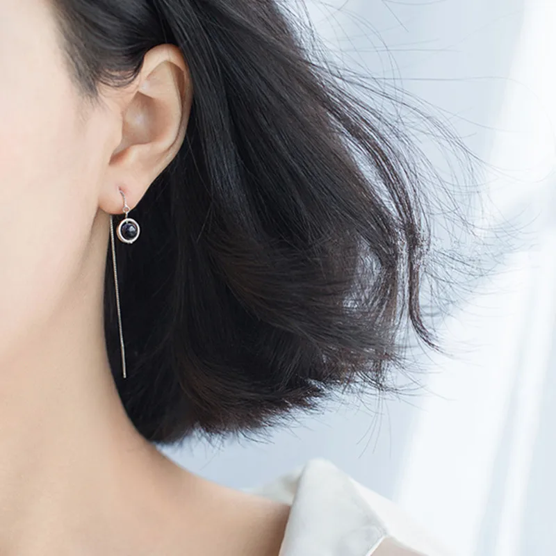 Женские серьги из серебра 925 пробы с опалом|earrings long|earrings forsilver earings long |