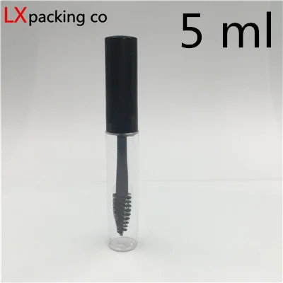 7 Mascara tube 50 шт. 5 мл прозрачный пластиковый блеск для губ тюбики для подводки глаз Тушь для ресниц косметические пустые упаковочные контейнеры - Цвет: 7 Mascara tube