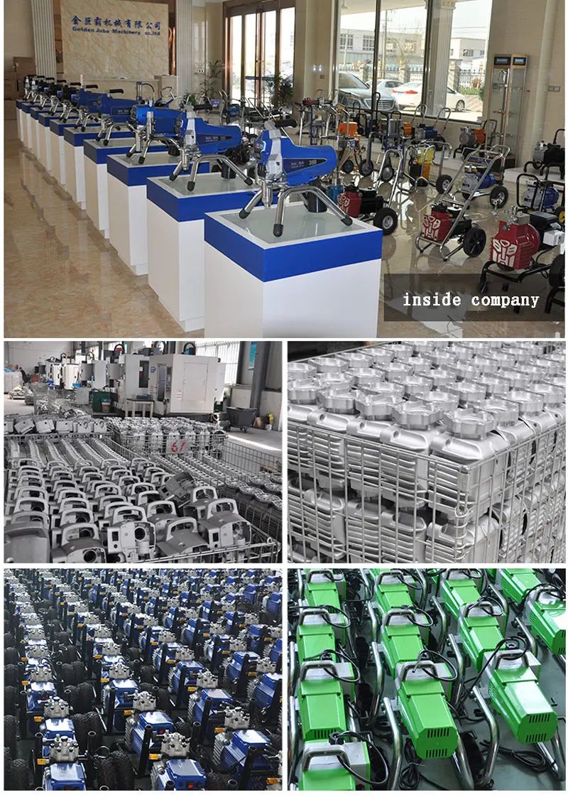 220V электронного регулятора высокого устройство для безвоздушного распыления под давлением пистолет-распылитель стены Краски