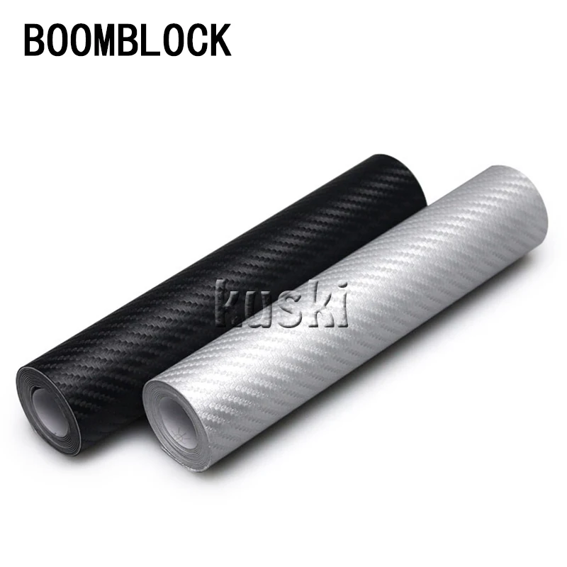 

BOOMBLOCK 30*127cm Car Styling Carbon Fiber Sticker For Opel astra h j g citroen c4 c5 Peugeot 307 206 Honda civic Accessories