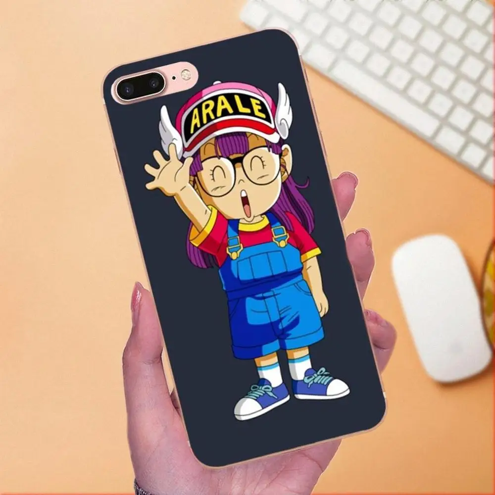 Аниме Dr. Slump Arale маленькую девочку samsung Galaxy Note 5 8 9 S3 S4 S5 S6 S7 S8 S9 S10 mini Edge рlus Lite мягкий